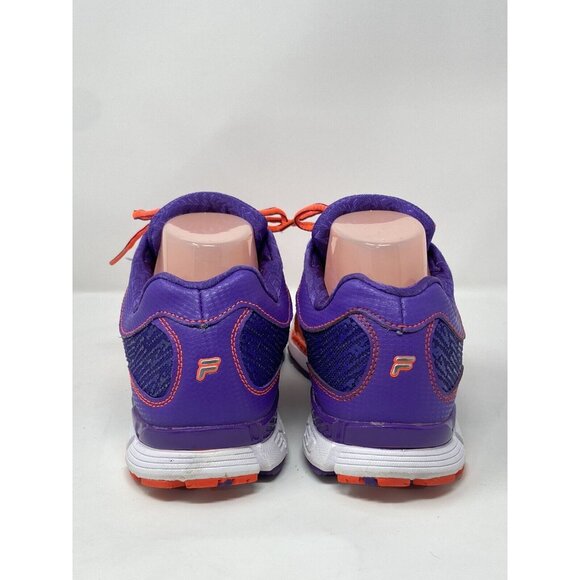 Fila Women's Size 7.5 Memory Foam Running Athletic Shoes Orange Purple - Picture 3 of 12